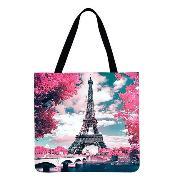 Shoulder Tote Bag Tower Eiffel Paris Lettering Vector Illustration Tote Shoulder Bag Lady Handbag Large Capacity Water Resistant with Durable Handle Shoulder Tote Bag Tower Eiffel Paris Lettering Vector Illustration Tote Shoulder Bag Lady Handbag Large Capacity Water Resistant with Durable Handle
